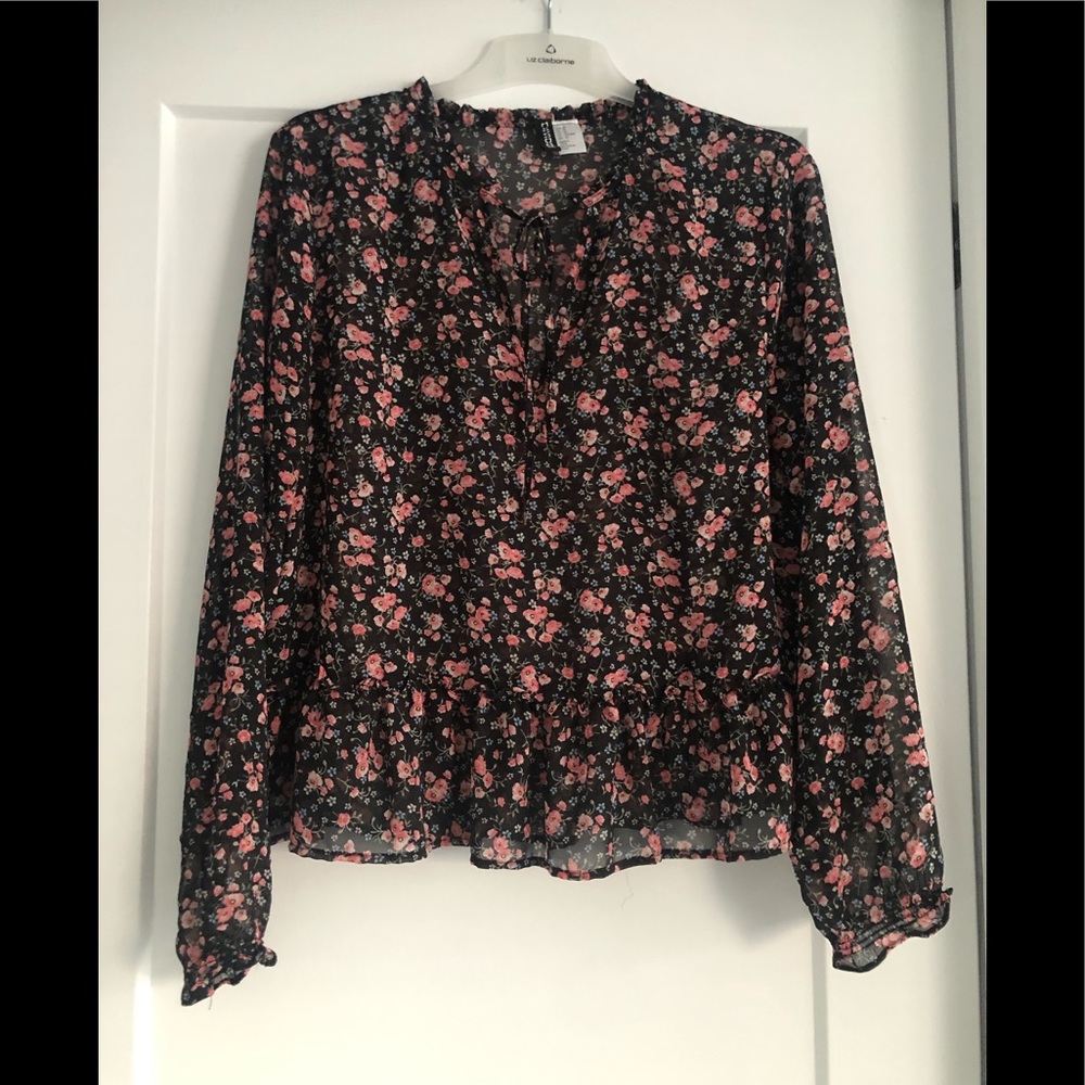 H&M floral blouse